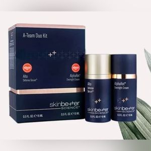 Skinbetter A-Team Duo Kit Alto Defense Serum & Alpharet Overnight Cream